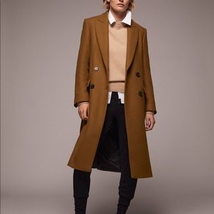 Long Wool Coat  ZARA